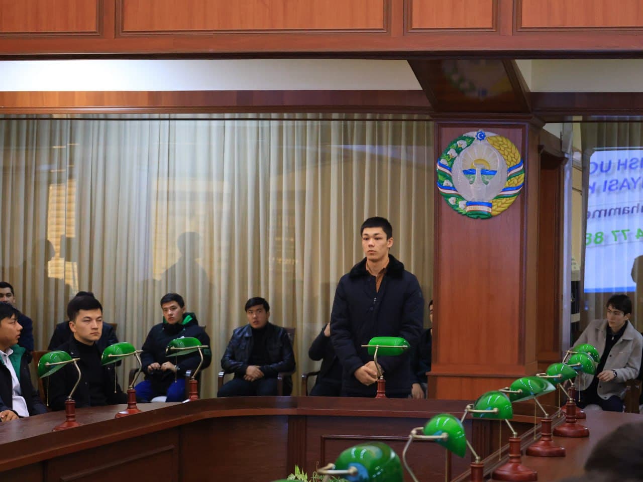 Oliy harbiy ta’lim muassasasi imkoniyatlari talabalarga tanishtirildi