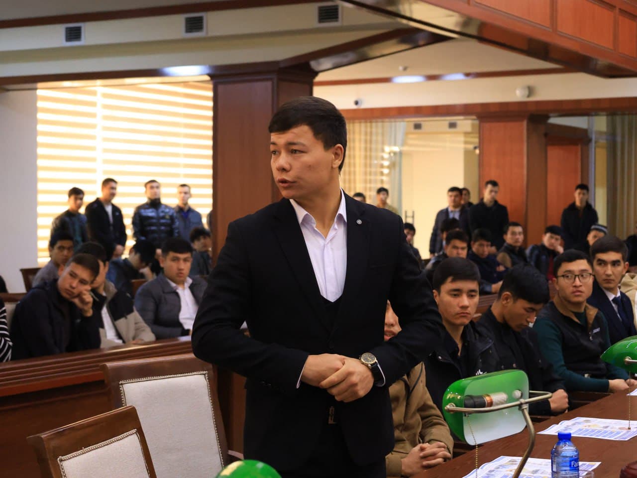 Oliy harbiy ta’lim muassasasi imkoniyatlari talabalarga tanishtirildi