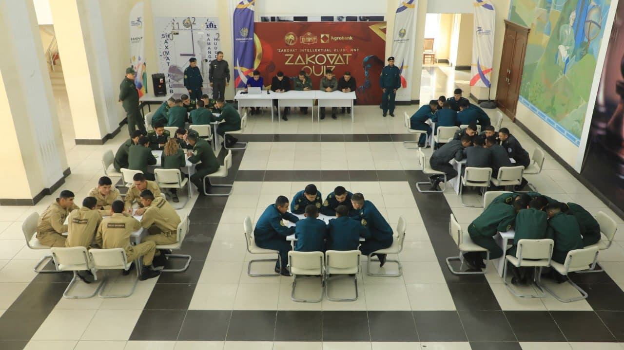 Namanganda kuch tuzilmalari o‘rtasida “Zakovat” bellashuvi bo‘lib o‘tdi