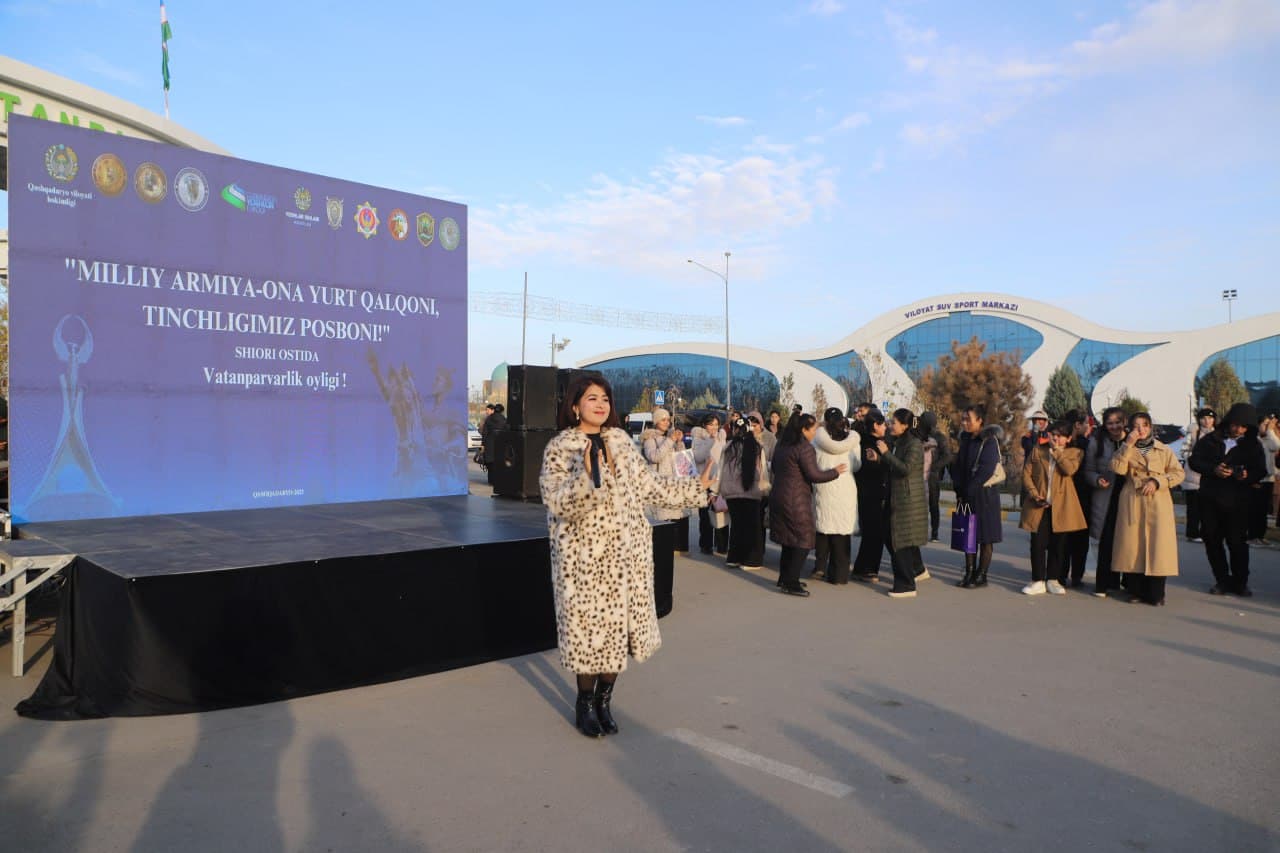 Qashqadaryoda “Vatanparvarlik oyligi” sayr-tomoshalar bilan boshlandi