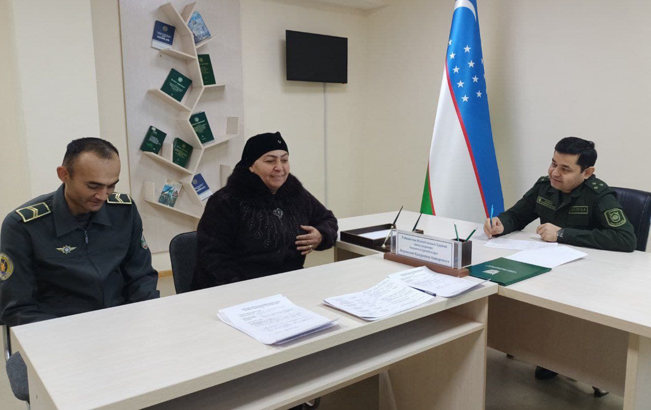 Harbiy prokuraturaning ommaviy sayyor qabuli bo‘lib o‘tdi