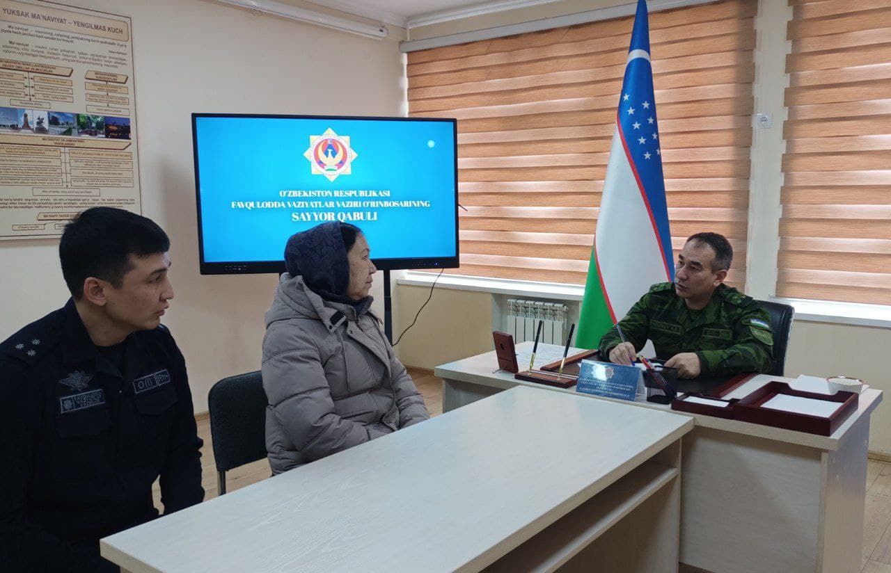 Harbiy prokuraturaning ommaviy sayyor qabuli bo‘lib o‘tdi