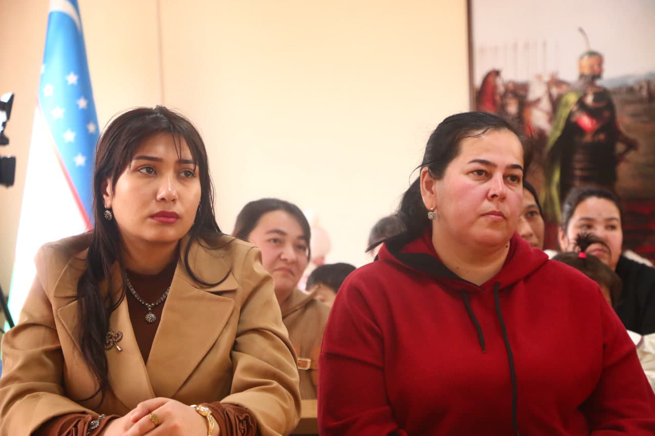 Harbiy oilalar ishtirokida davra suhbati va chuqurlashtirilgan tibbiy ko‘rik o‘tkazildi