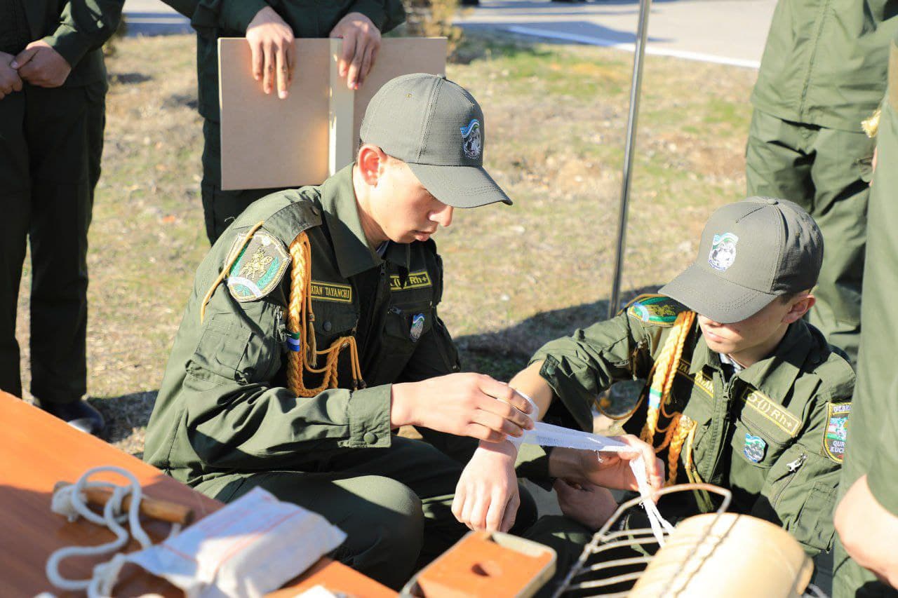 Дан старт военно-спортивным соревнованиям «Турон йўлбарслари»
