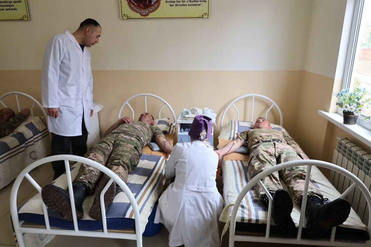 Chirchiq poligonida reja asosida tibbiy tadbir tashkil etildi