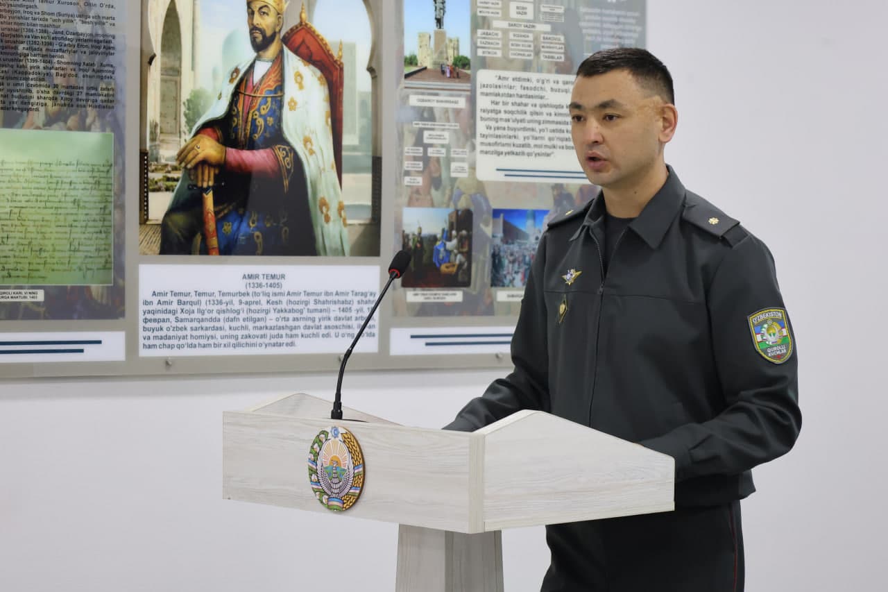 В военном госпитале города Tермез состоялось профилактическое мероприятие