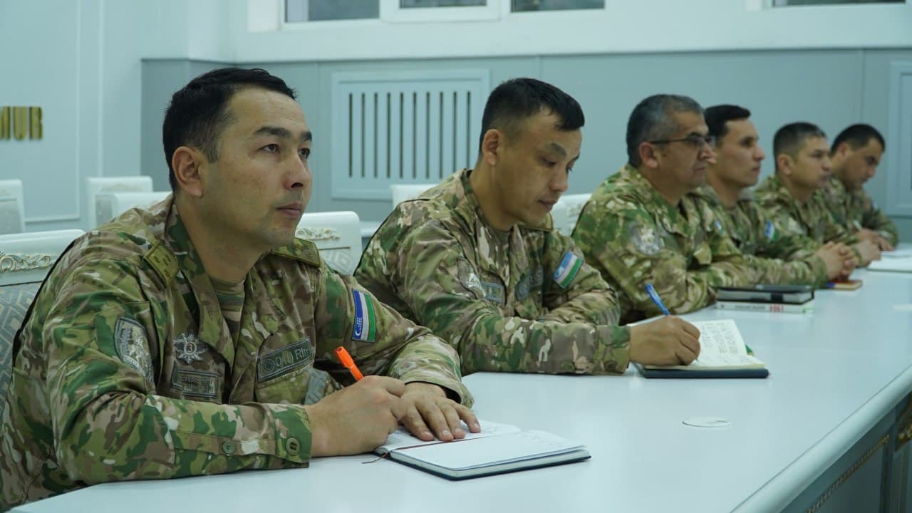 Harbiy intizom masalalari muhokama qilindi