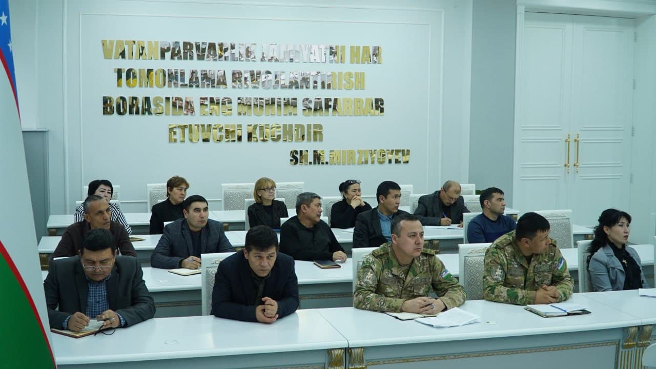 Harbiy intizom masalalari muhokama qilindi