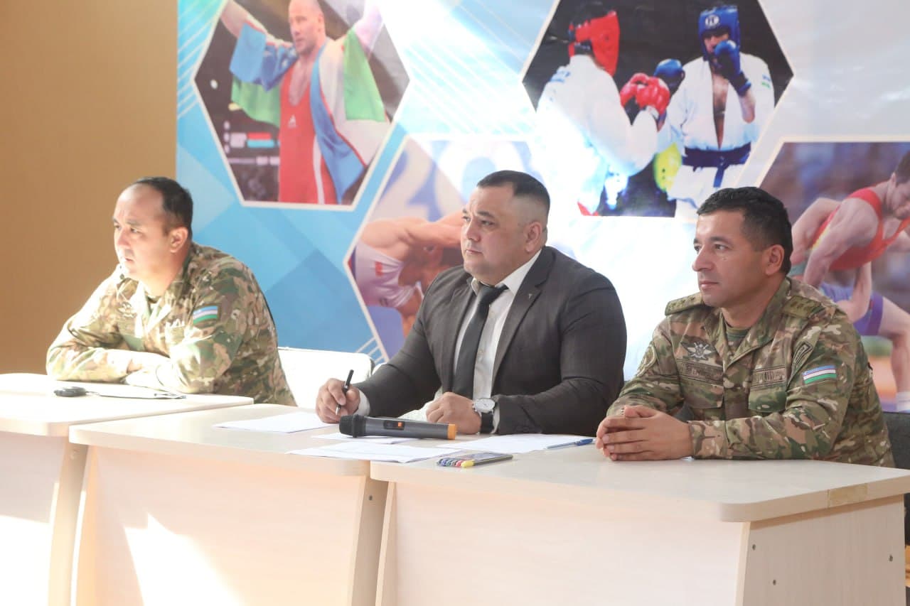 Angrenda “Komandir kubogi” uchun kurash musobaqasi o‘tkazildi