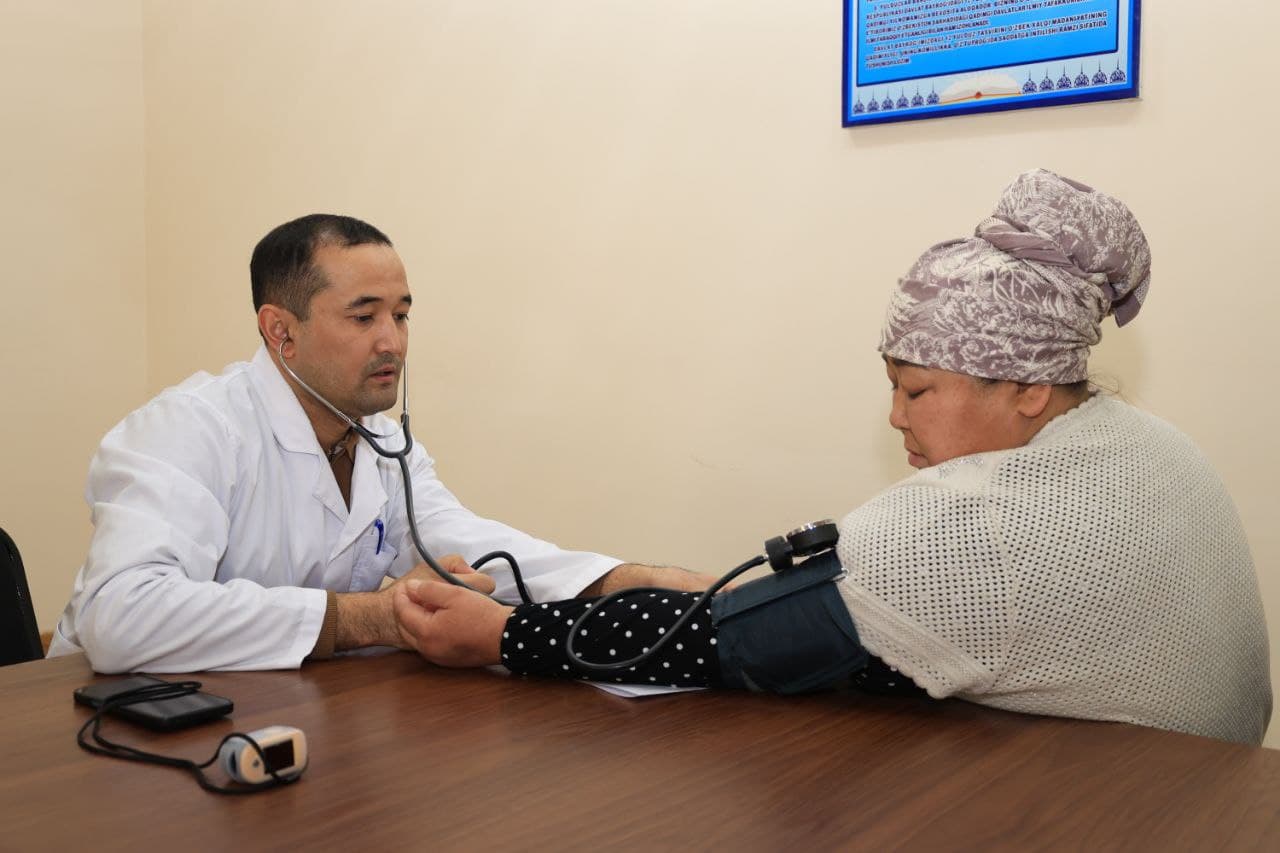 Bektemir tumanida ayollar uchun bepul tibbiy ko‘rik o‘tkazildi