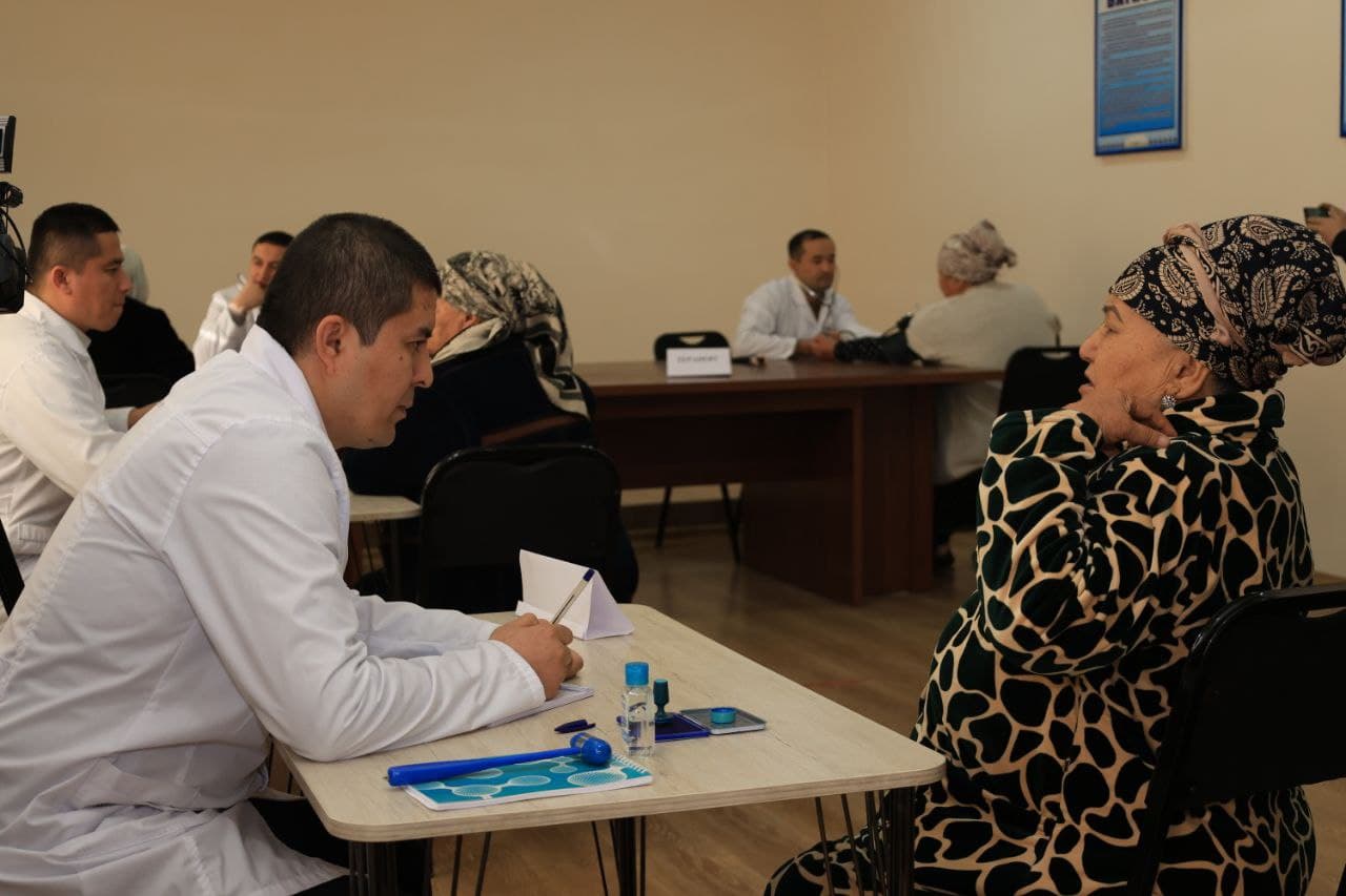 Bektemir tumanida ayollar uchun bepul tibbiy ko‘rik o‘tkazildi