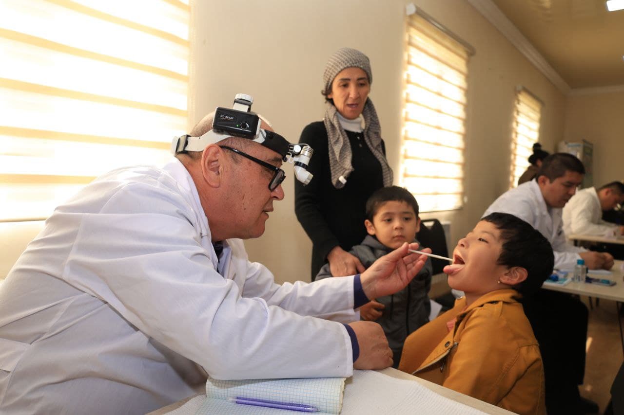 Bektemir tumanida ayollar uchun bepul tibbiy ko‘rik o‘tkazildi