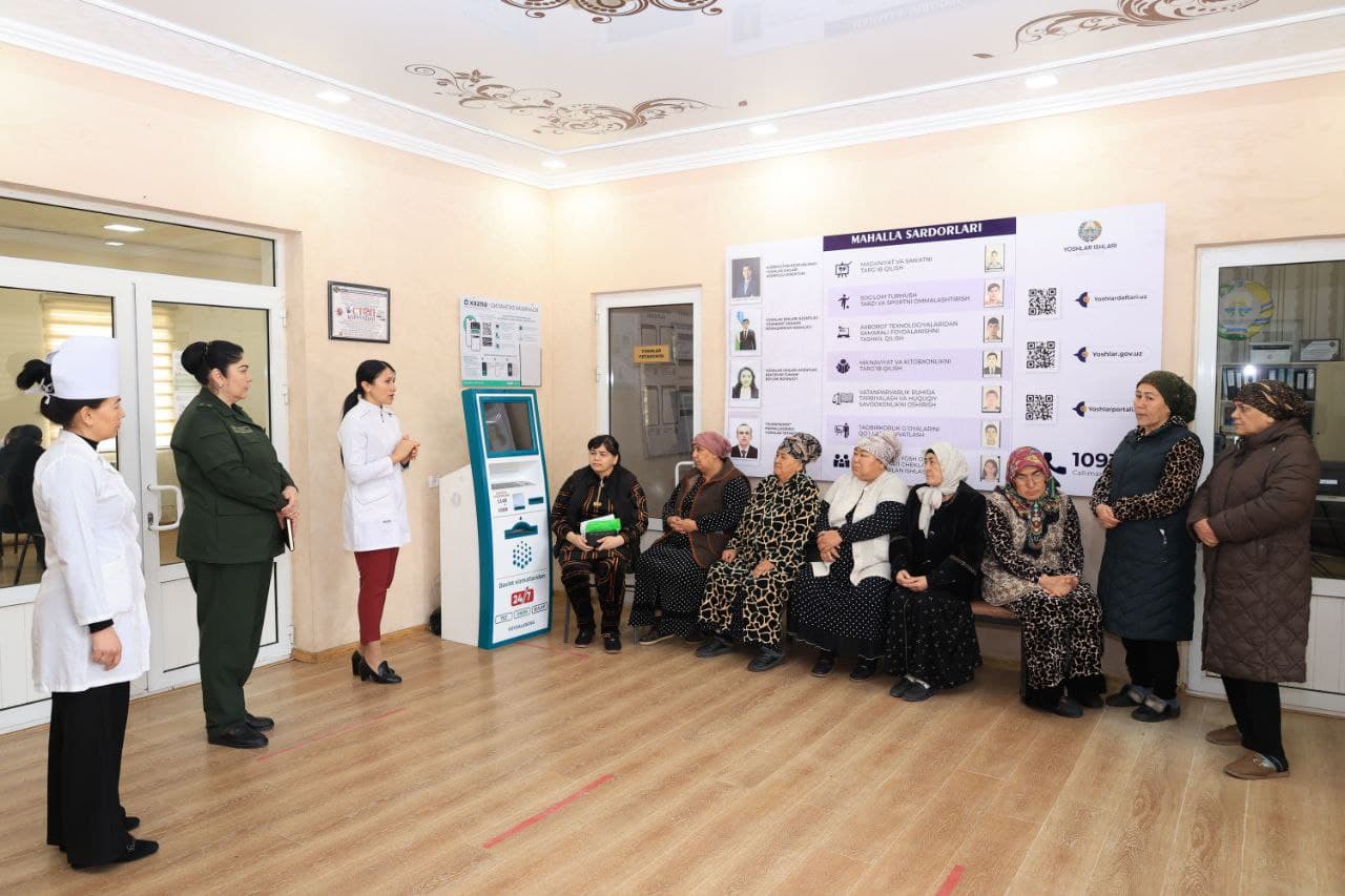 Bektemir tumanida ayollar uchun bepul tibbiy ko‘rik o‘tkazildi