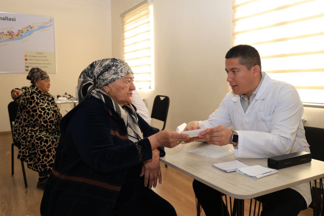 Bektemir tumanida ayollar uchun bepul tibbiy ko‘rik o‘tkazildi