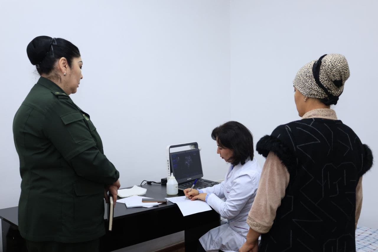 Bektemir tumanida ayollar uchun bepul tibbiy ko‘rik o‘tkazildi