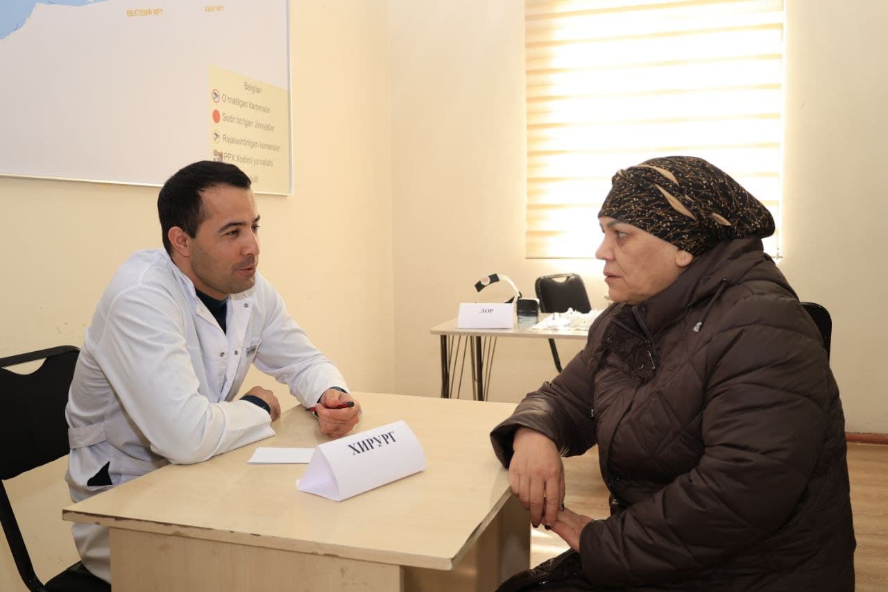 Bektemir tumanida ayollar uchun bepul tibbiy ko‘rik o‘tkazildi