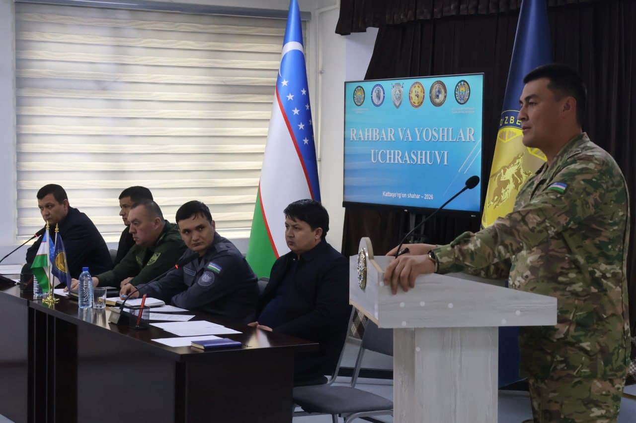 Markaziy harbiy okrugda yoshlar bilan keng qamrovli tadbirlar oʻtkazilmoqda