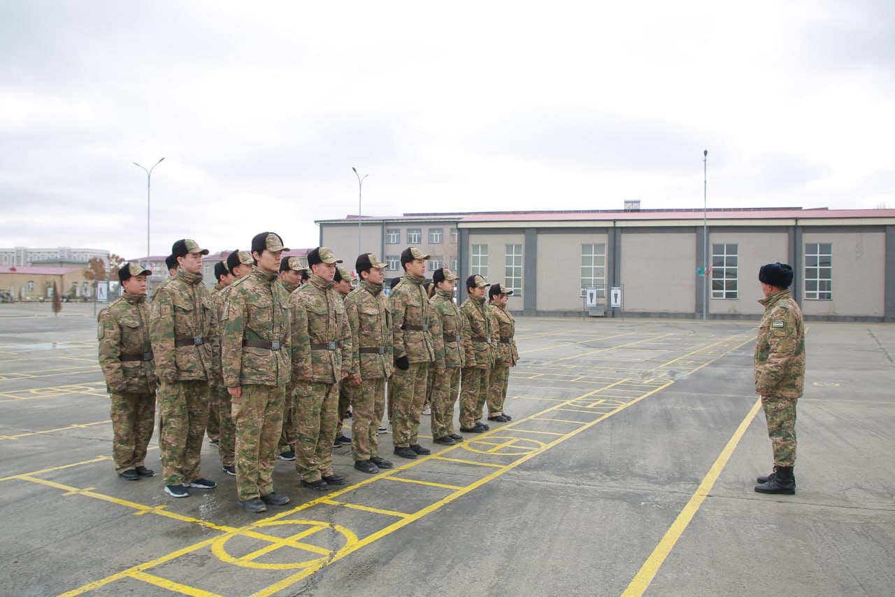 Nukusda “Harbiy qismda bir kun” loyihasi tashkil etildi