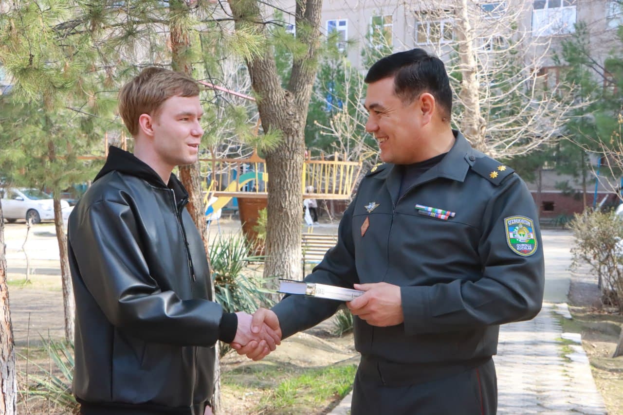 Markaziy harbiy okrugda yoshlar bilan keng qamrovli tadbirlar oʻtkazilmoqda