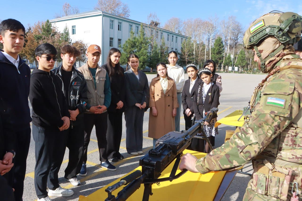 Markaziy harbiy okrugda yoshlar bilan keng qamrovli tadbirlar oʻtkazilmoqda