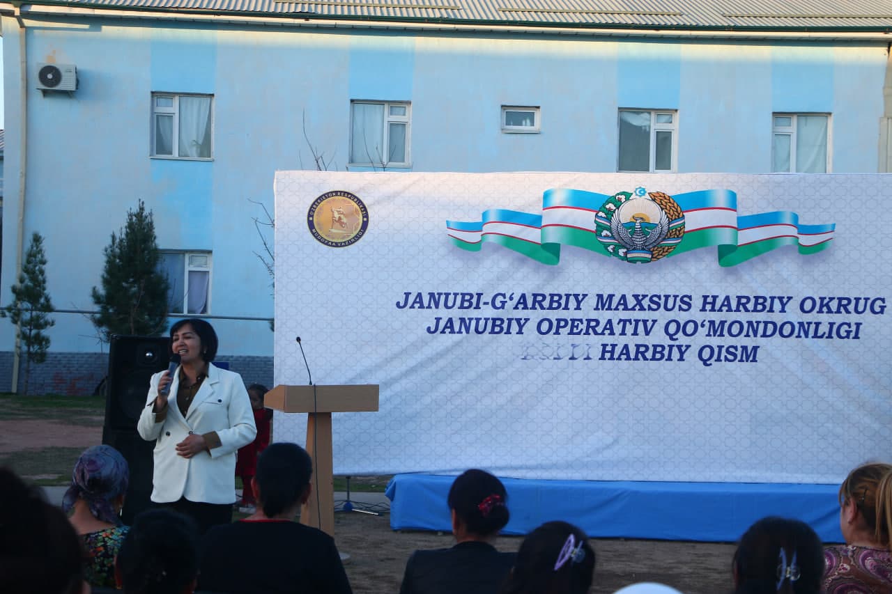 Surxondaryoda harbiy xizmatchilar oilalari bilan maʻnaviy-maʻrifiy uchrashuvlar oʻtkazildi