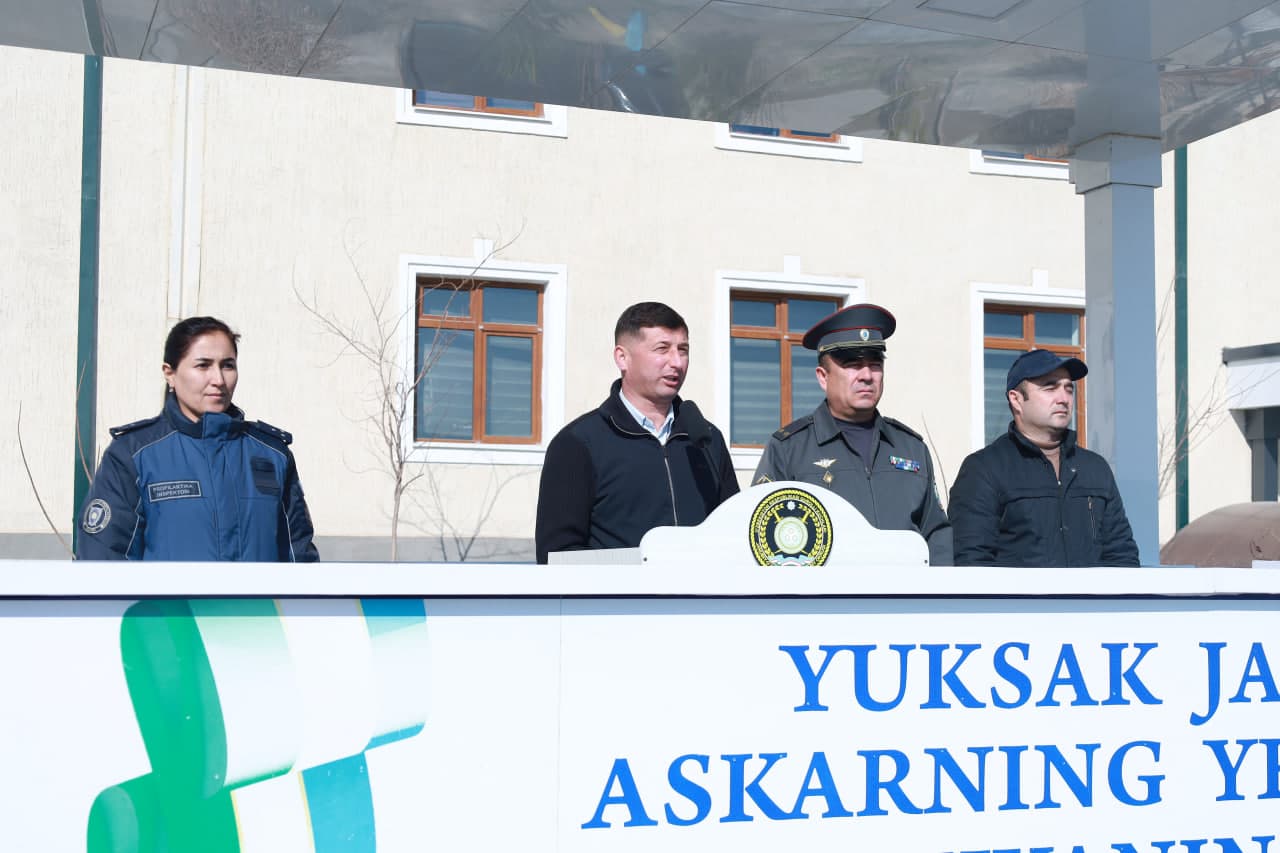 Buxoroda “Harbiy qismda bir kunim” loyihasi bo‘lib o‘tdi