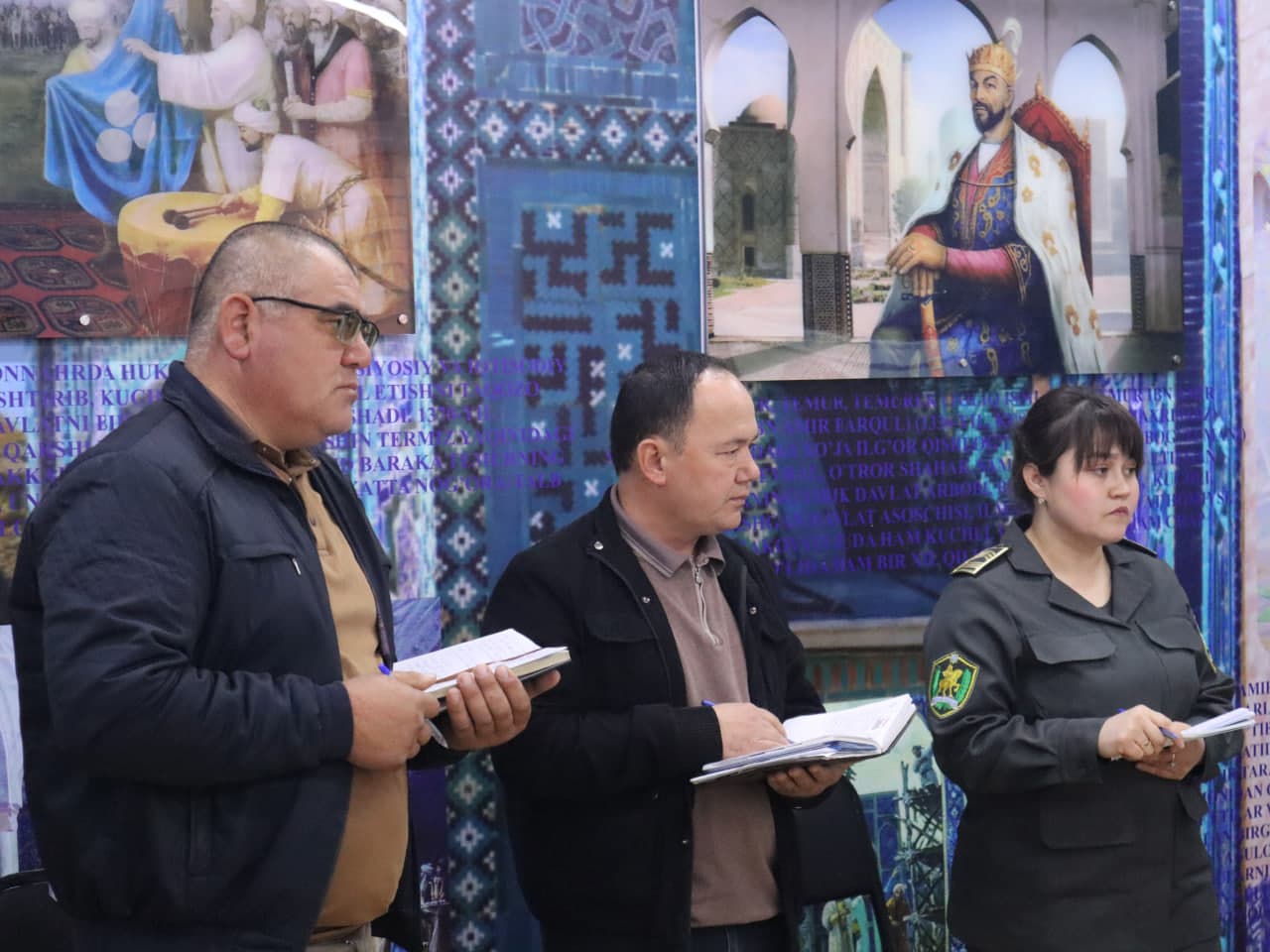 Samarqandda harbiy xizmatchilar uchun sayyor qabul tashkil etildi