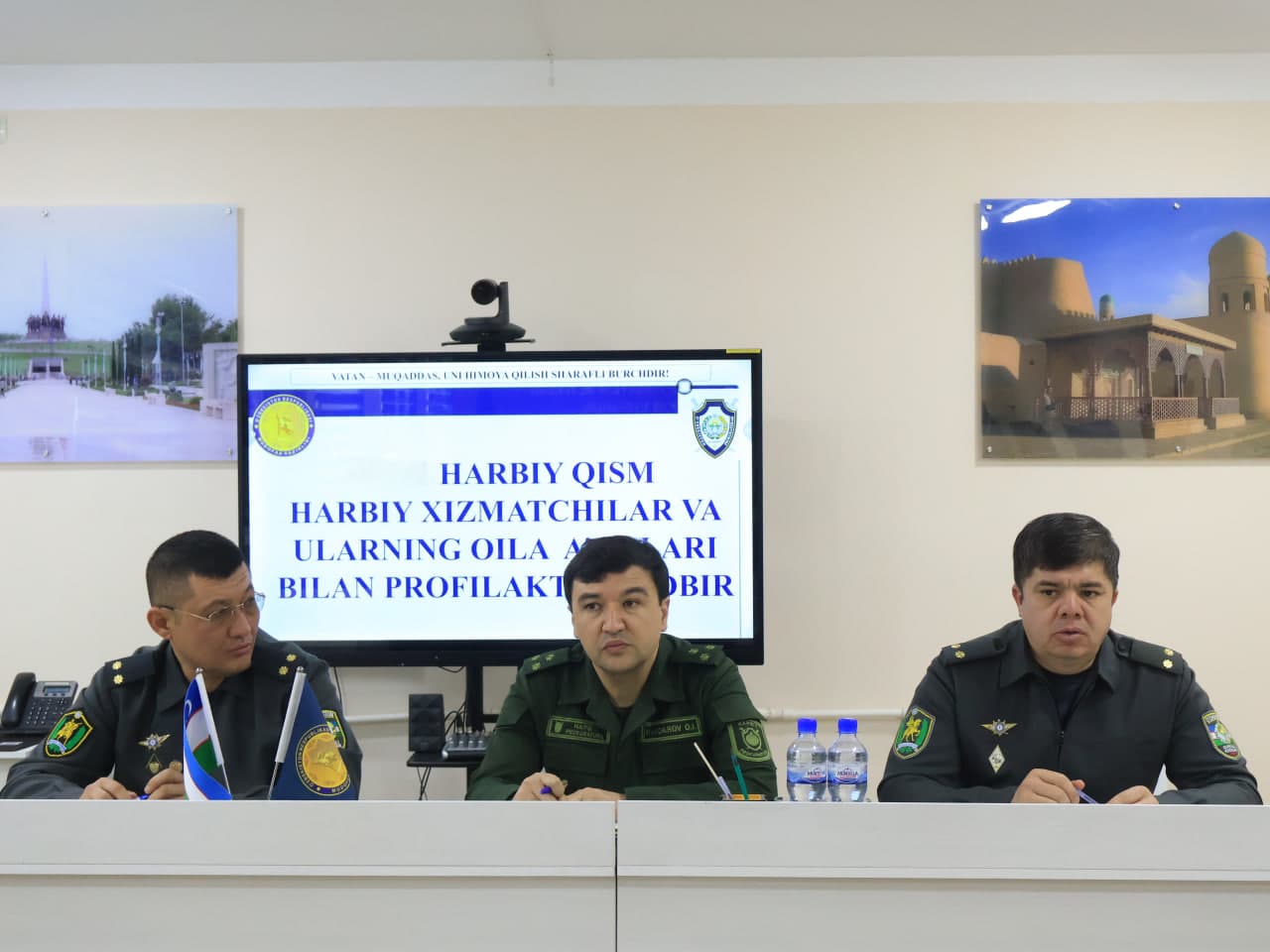 Samarqandda harbiy xizmatchilar uchun sayyor qabul tashkil etildi