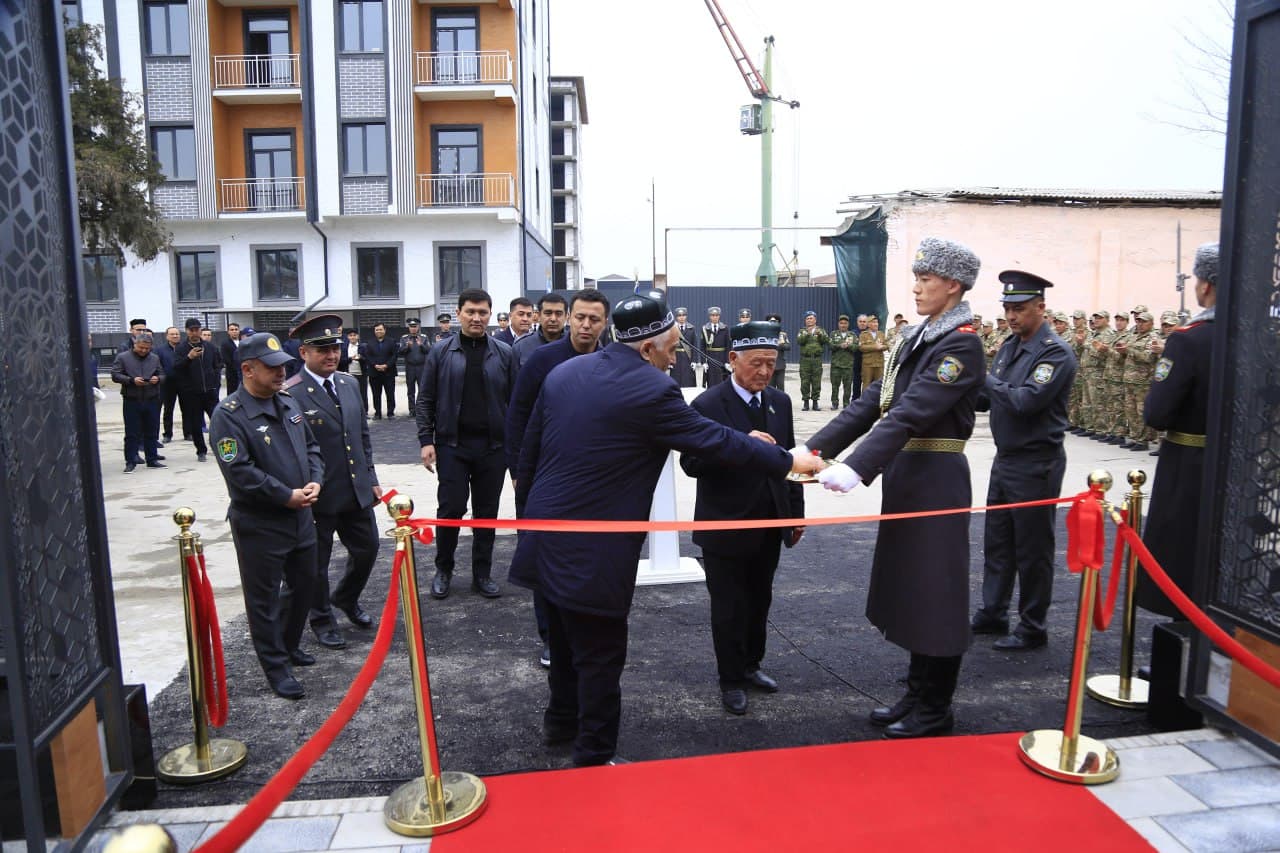Oltinko‘lda Mudofaa ishlari bo‘limining yangi binosi foydalanishga topshirildi