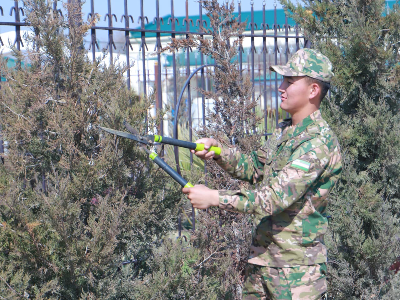 Surxondaryoda “Yashil makon” loyihasi doirasida keng ko‘lamli ishlar amalga oshirilmoqda
