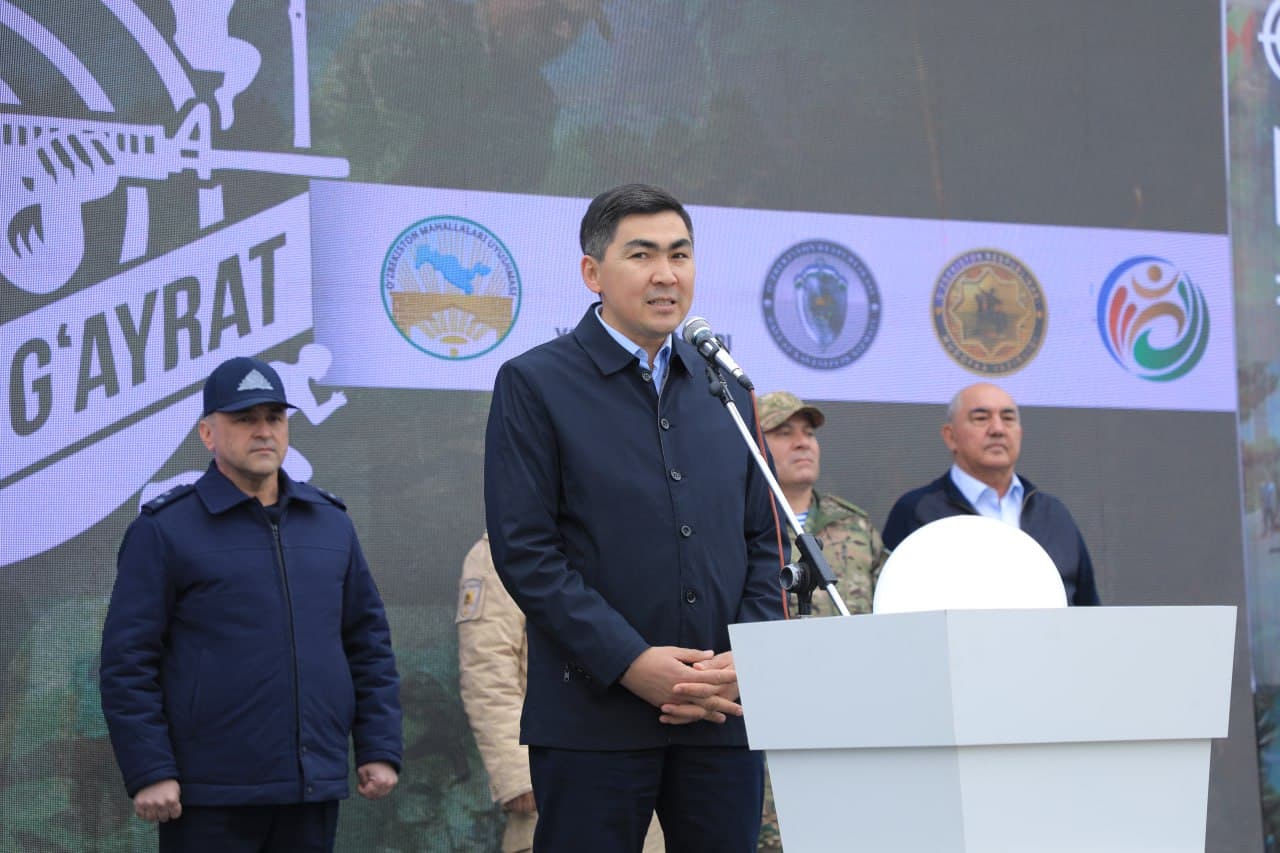 “Shijoat va gʻayrat” harbiy-sport musobaqasiga start berildi