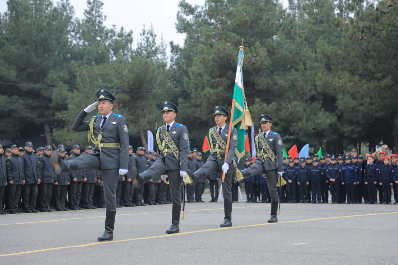 “Shijoat va gʻayrat” harbiy-sport musobaqasiga start berildi