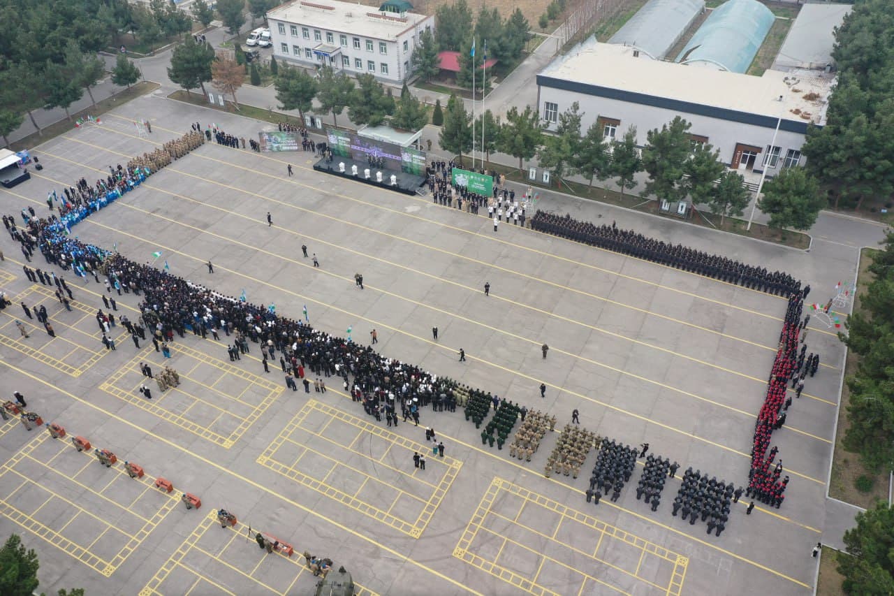 “Shijoat va gʻayrat” harbiy-sport musobaqasiga start berildi