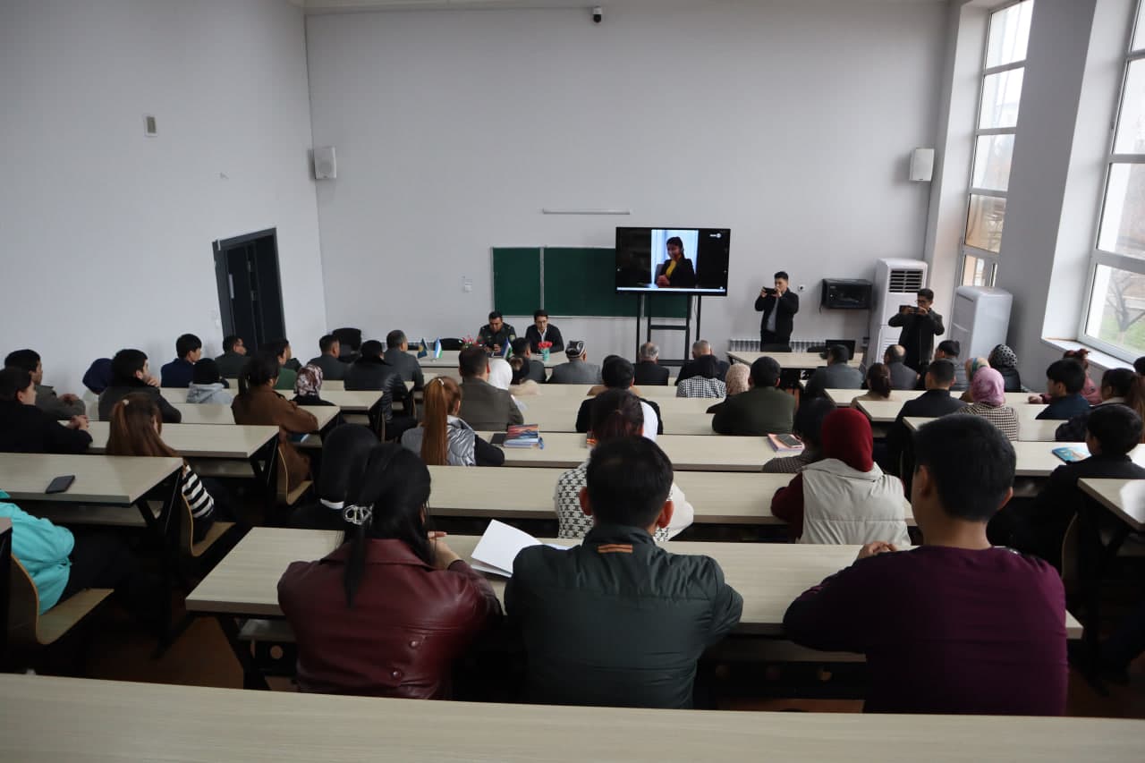 Talaba-yoshlar uchun kiberxavfsizlik bo‘yicha targ‘ibot tadbiri o‘tkazildi