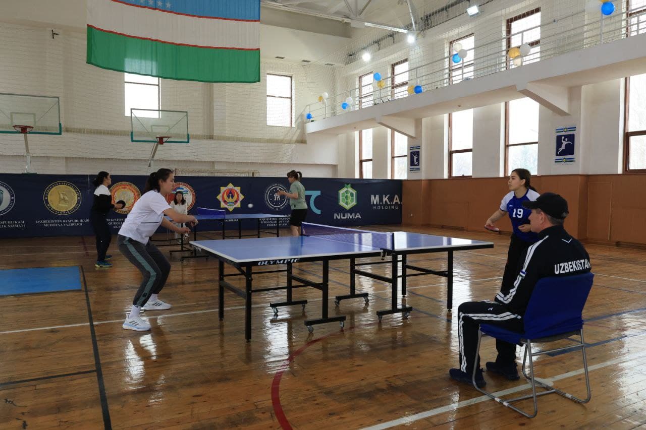 Harbiy xizmatchi ayollar o‘rtasida spartakiada musobaqalari yakunlandi