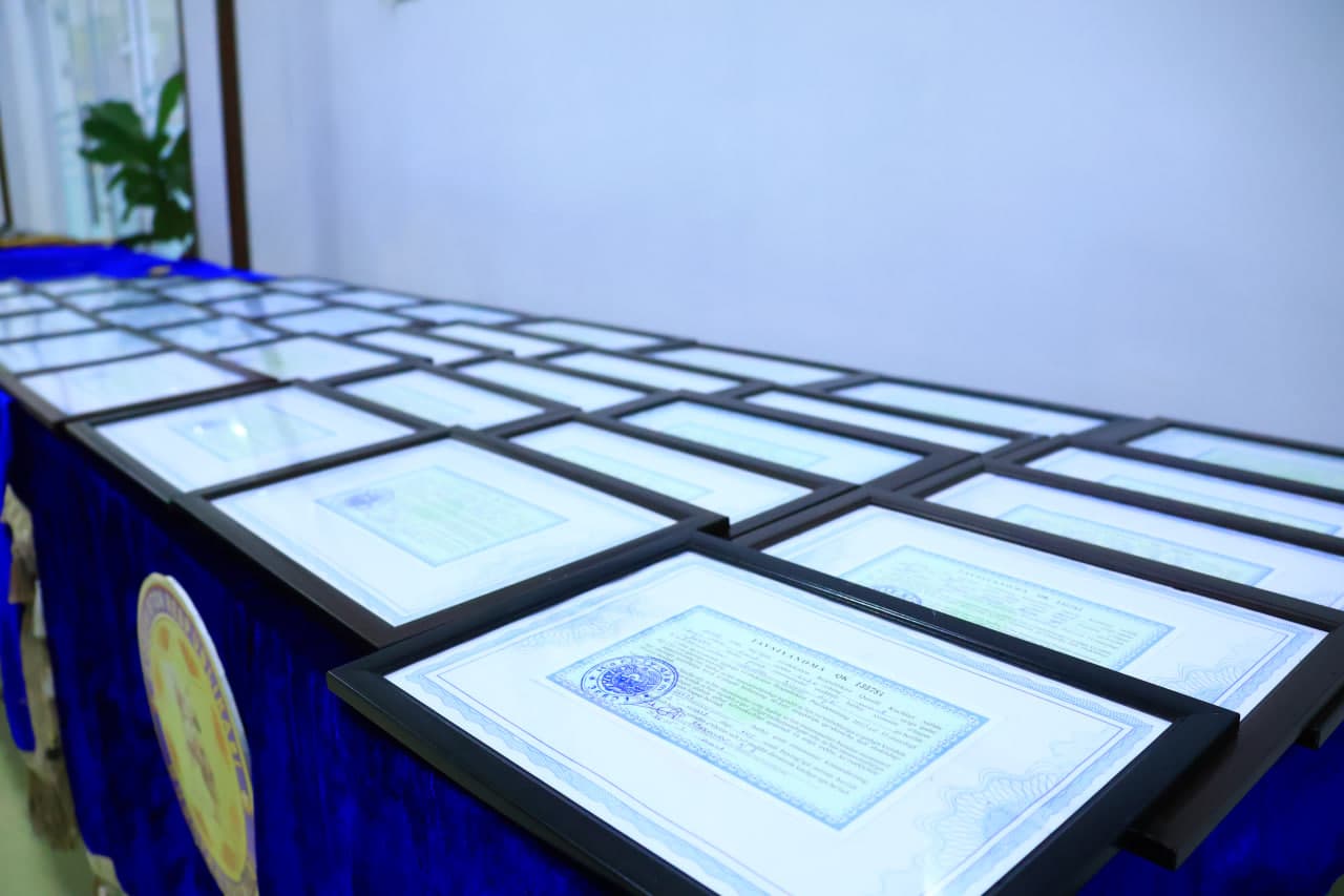 Muddatli harbiy xizmatni yakunlagan askarlar tantanali kuzatildi