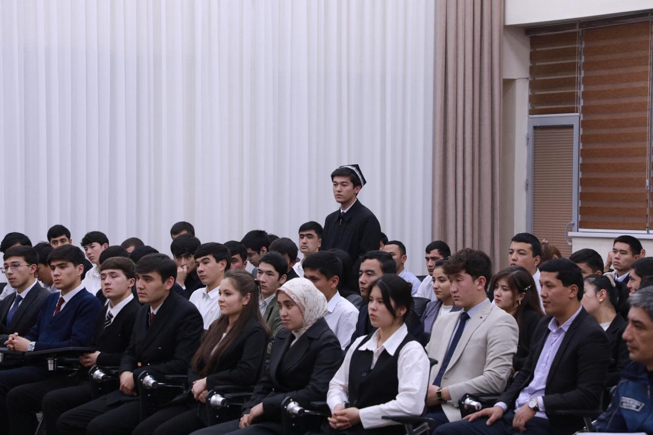 Toshkent davlat texnika va agrar universitetlarida talaba-yoshlar bilan uchrashuv o‘tkazildi