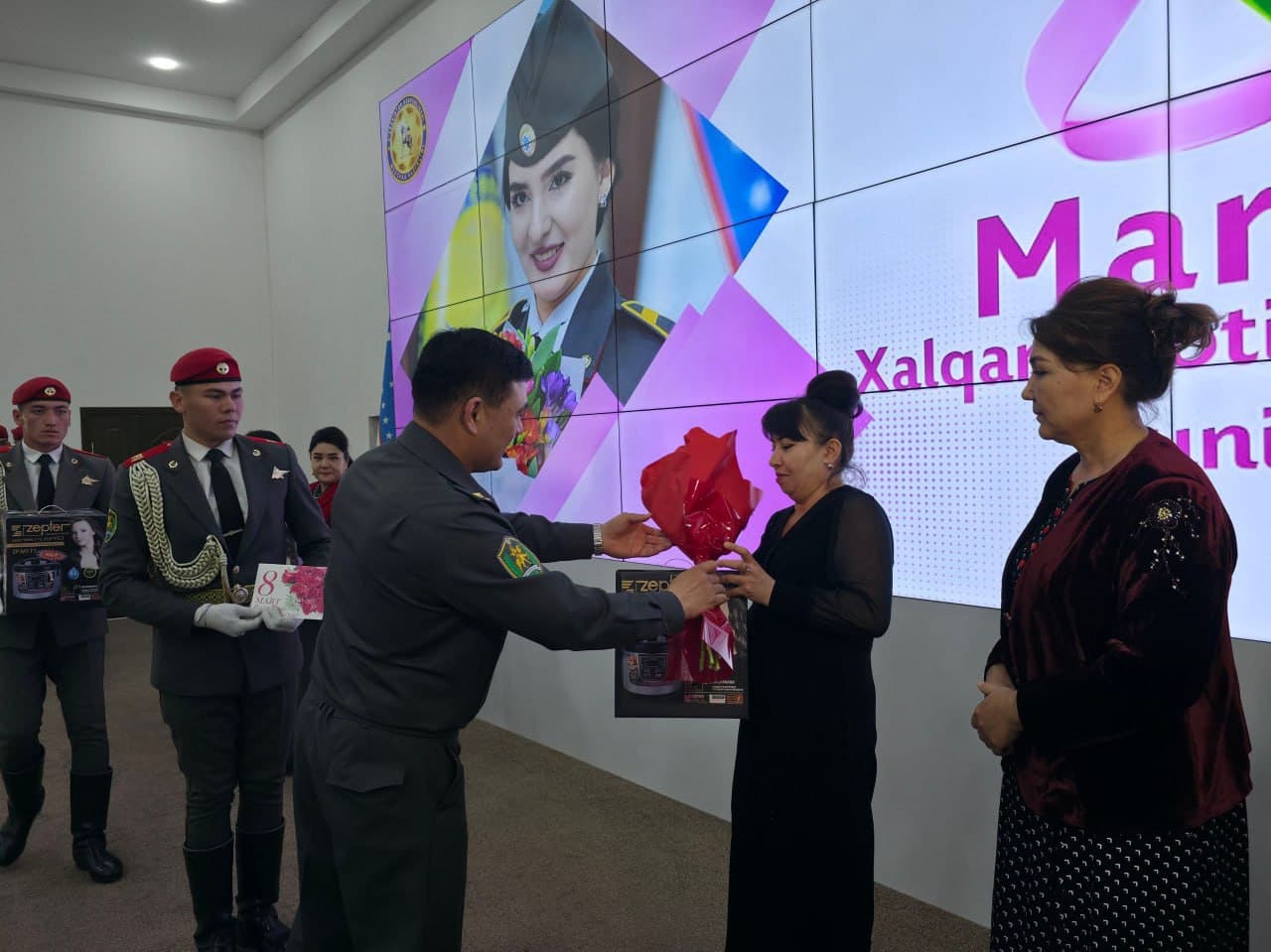 Harbiylar safida ayolga yuksak ehtirom