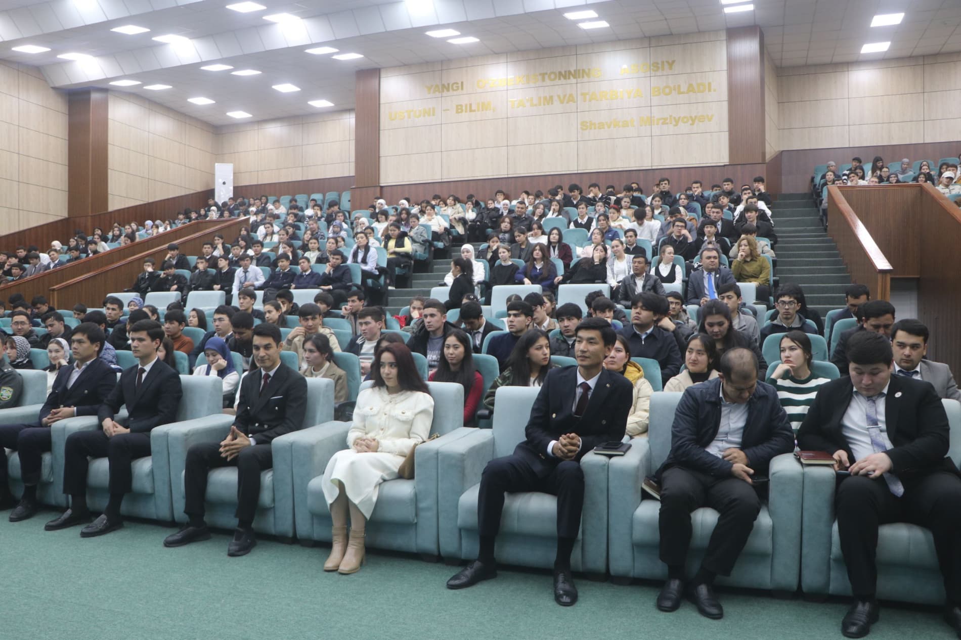 Toshkent davlat texnika va agrar universitetlarida talaba-yoshlar bilan uchrashuv o‘tkazildi