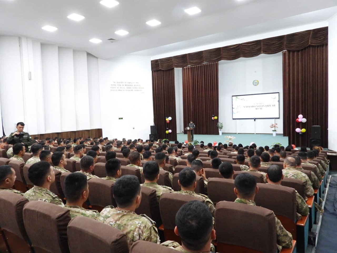 Garnizonlarda bayram tadbirlari yuqori saviyada o‘tkazildi