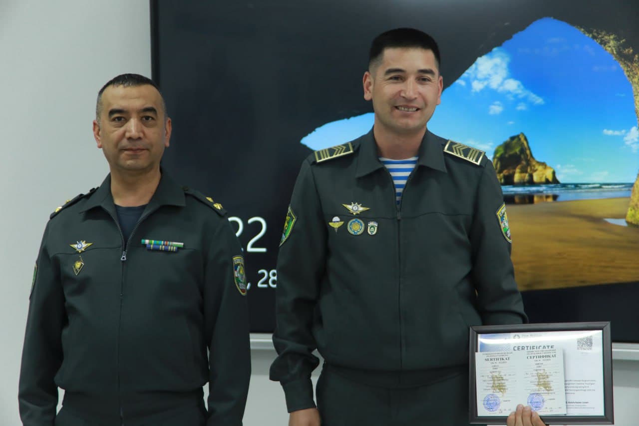 Okrugda navbatdagi o‘quv kurslari yakunlandi