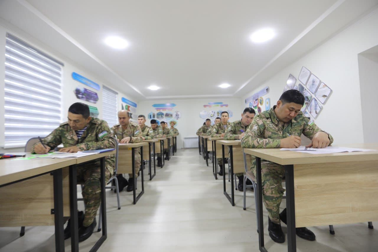 Ofitserlar kasbiy mahoratini oshirishga qaratilgan o‘quv-uslubiy yig‘in o‘tkazildi