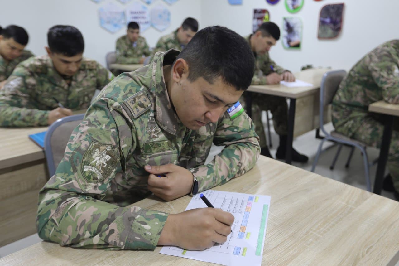 Ofitserlar kasbiy mahoratini oshirishga qaratilgan o‘quv-uslubiy yig‘in o‘tkazildi