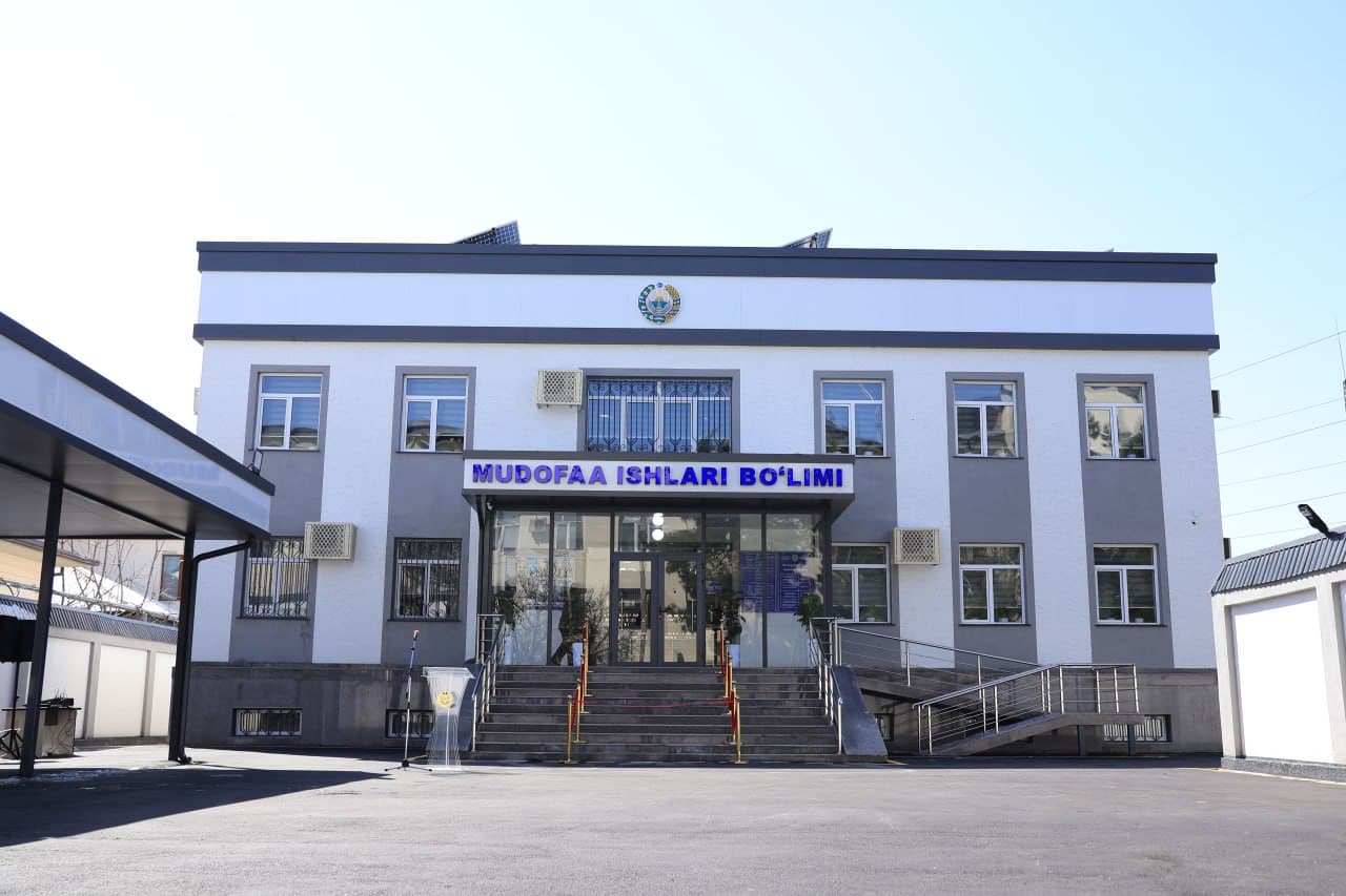 Mudofaa ishlari bo‘limining yangi binosi foydalanishga topshirildi