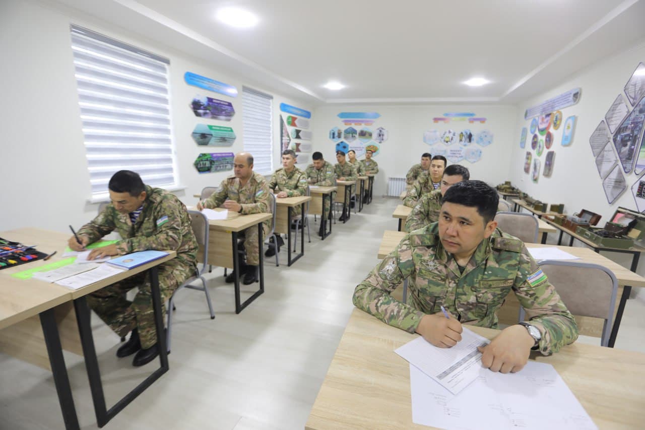 Ofitserlar kasbiy mahoratini oshirishga qaratilgan o‘quv-uslubiy yig‘in o‘tkazildi