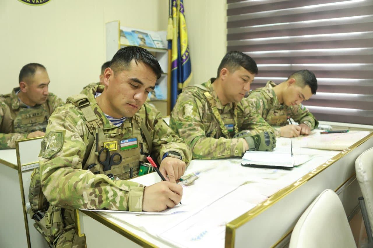 Shaxsiy tarkibning professional mahorati oshirilmoqda