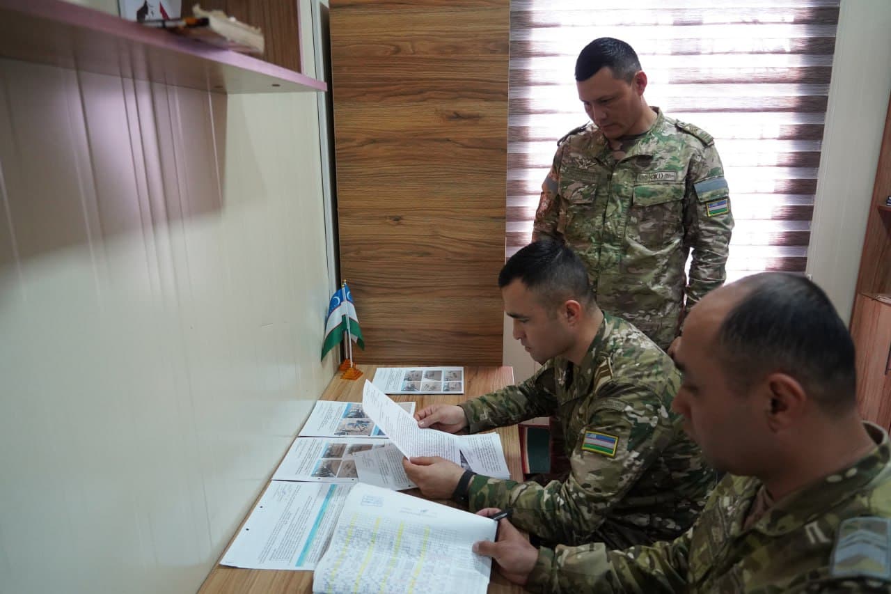Harbiy qismda “Harbiy qism yettiligi” tizimi faoliyati o‘rganildi