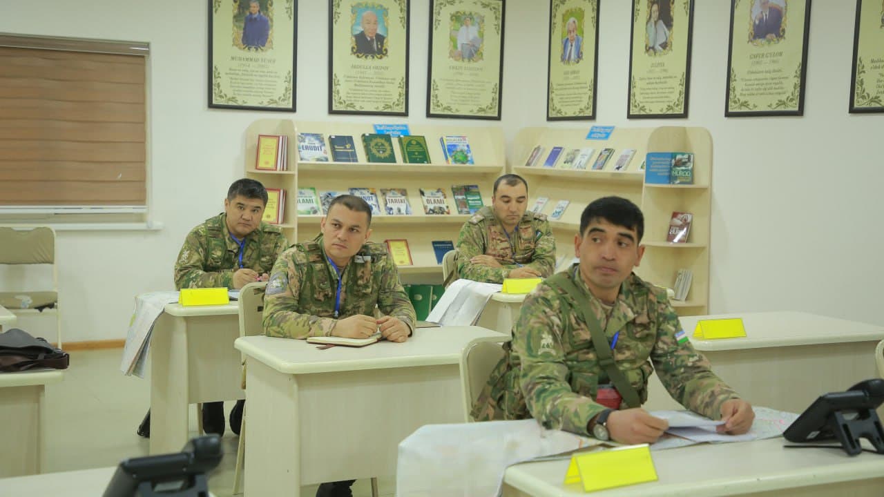 Shimoli-g‘arbiy harbiy okrugda qo‘mondonlik-shtab o‘quvlari o‘tkazildi