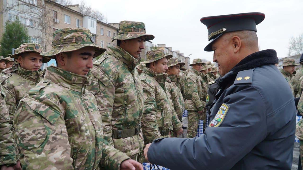 Mard o‘g‘lonlar yurt himoyasiga otlandi