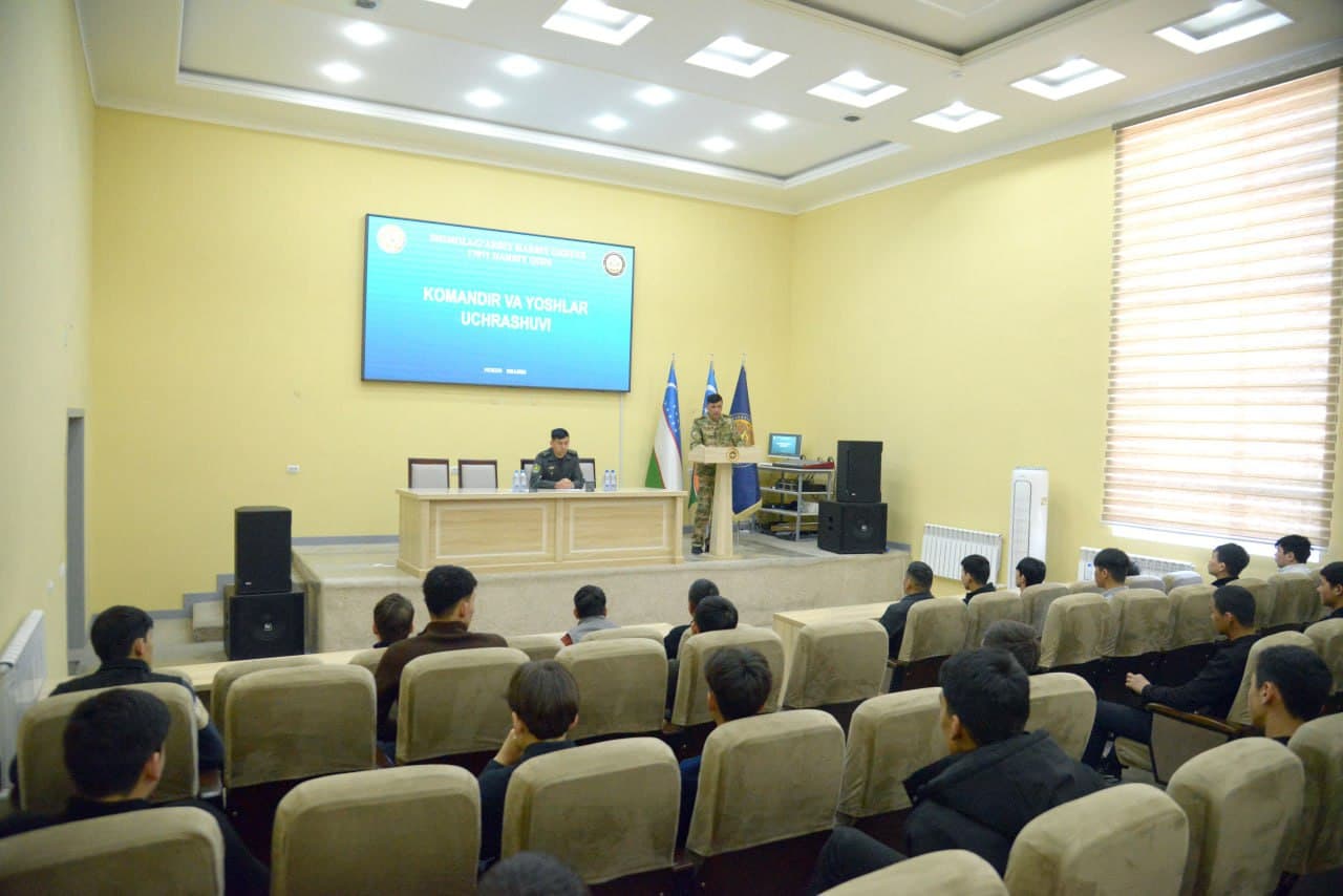 Harbiy qismga tashrif yoshlar uchun imkoniyat eshigini ochdi